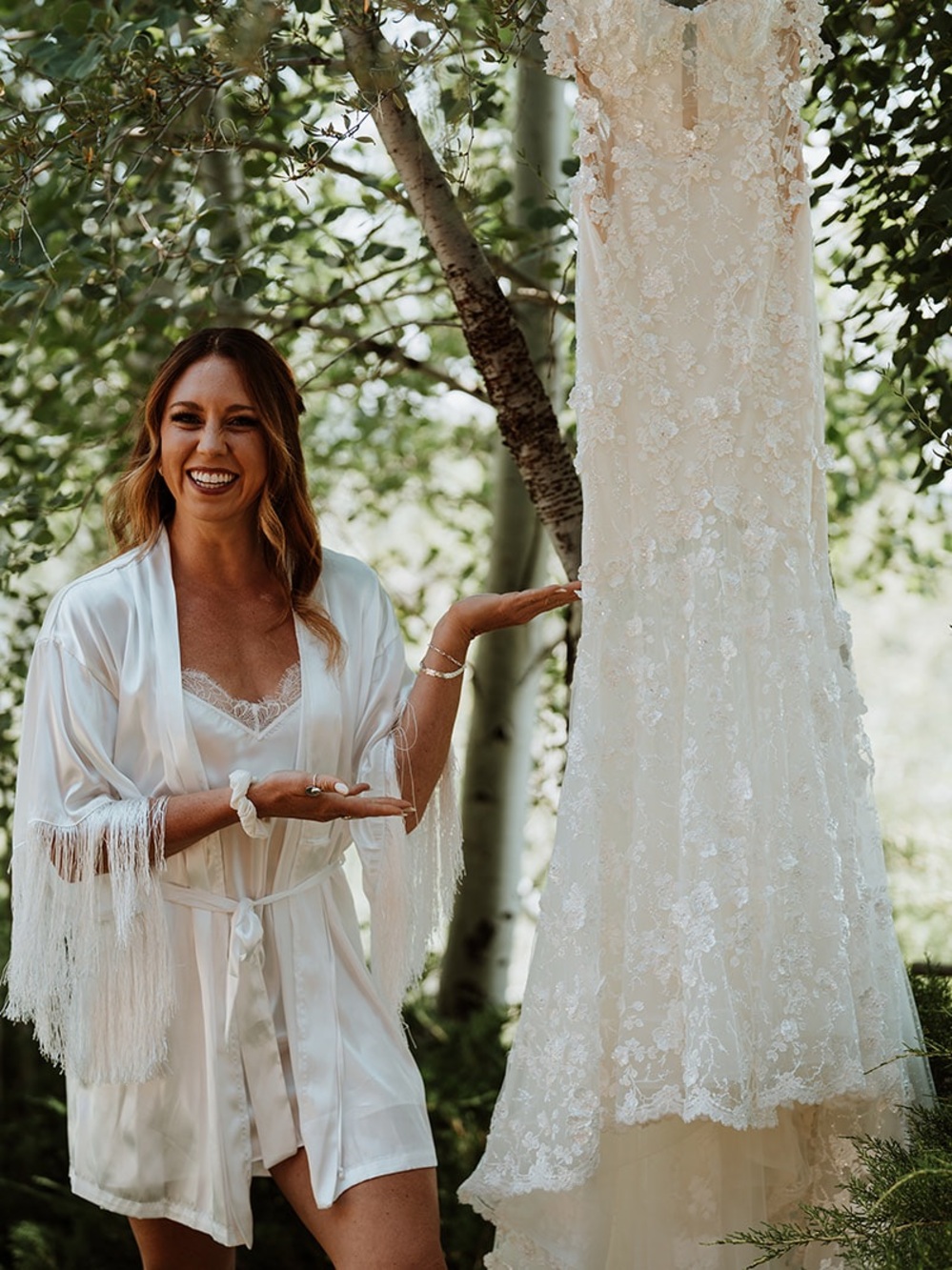Elegant Ivory Lace Wedding Dress - Galia Lahav Maya